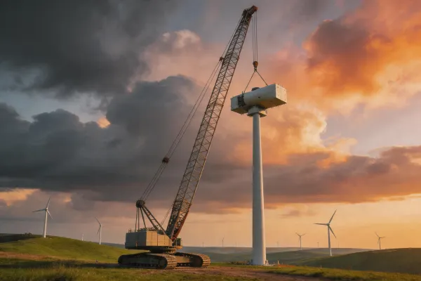 Wind energy installation