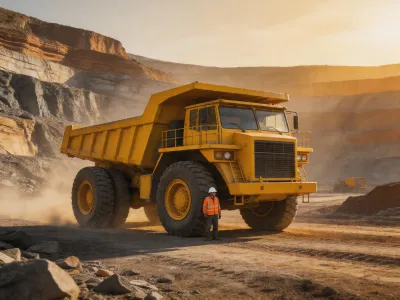 Liebherr mining truck